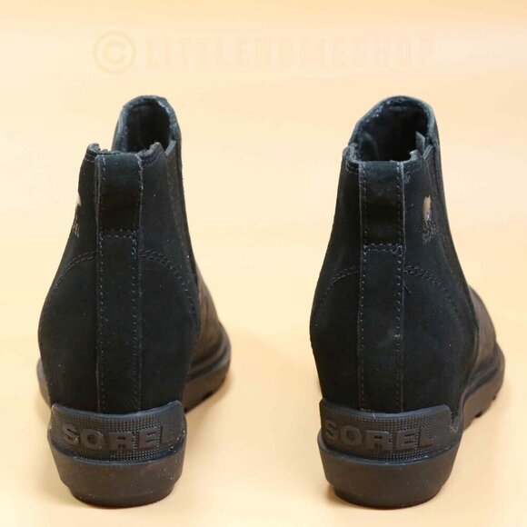 Sorel Evie II Chelsea Waterproof Bootie in Black, Size 7.5 - Picture 5 of 8